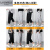 LA CHAPELLE HOMME拉夏贝尔品牌男装homme 裤子男士夏季宽松薄款短裤ins透气速干 131黑色 3XL