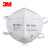 3M 口罩防雾霾PM2.5 防飞沫KN95口罩 舒适针织带环保装 9502+头戴式 50只*1袋