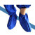 通达雨 防尘防水耐油全身防护工作防护服/雨衣 成人男女通用 带脚套 蓝色 TDY-043 2XL
