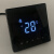 水地暖温控器 液晶智能地热温控器开关暖气温度调节控制面板 有机玻璃触摸屏(白色)