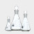 希万辉 化学实验室工厂学校加厚耐高温玻璃烧瓶带刻度 250ml
