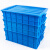 海斯迪克 HK-843 加厚周转箱 大号收纳物流塑料零件盒元件盒物料箱 M4-M10箱盖-蓝