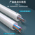 双下（SUAXUA）裸纤保护管4*5.5mm护纤管光缆交接箱odf光纤配线架尾纤保护套管厚圆形白色200米/卷 SX-QA708