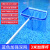 户驾 游泳池捞网打捞网 伸缩杆加强深水网 水池捞叶网清洁工具 蓝色加密深网（3米杆）