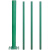 工品库 安全防护铁蒺藜铁柱子刺绳安装立柱 0.6米高底盘柱