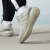 阿迪达斯 （adidas）官方舰店男鞋2024夏上新款运动鞋轻便透气休闲鞋缓震防滑跑步鞋子 浅灰褐色 39