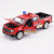彩珀警车玩具合金救护车汽车模型1/32仿真回力汽车男孩儿童玩具车 雪佛兰科罗拉多警车
