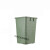 户外垃圾桶内桶定制果皮箱内胆不锈钢镀锌方桶玻璃钢铁皮内筒圆形 橡塑方桶30*34*35cm