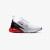 耐克（NIKE）AIR MAX 270大气垫减震休闲运动男士跑步鞋 白红/DJ5172-100 标准40/US7