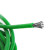 安达通 钢丝绳 绿色包塑晾衣绳遮阳网葡萄架搭大棚牵引钢丝线 8毫米（30公斤约210米）/卷 
