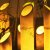 博雷奇太阳能仿真竹子灯发光竹筒灯户外防水草坪灯景观园林装饰灯 黄色太阳能竹子灯大号 100mm*500mm
