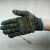 劳保手套棉线手套棉纱手套尼龙加厚耐磨防滑工作防护手套 翠绿色 650克加耐磨丝