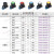 YW1B-M1E11B和泉IDEC按钮开关黑色平头自复触点1NO1NC,安装孔22 YW1B-M1E01R红色1NC