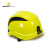 代尔塔 运动 透气型头盔 通风型 登山 骑行 越野安全帽子头盔 102202 黄色