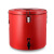 保温桶商用不锈钢奶茶桶大容量扎啤桶运输桶早餐快餐汤桶豆浆桶米饭塑料密封桶冰桶莲梅 5L红色(带龙头)