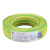 金龙羽 国标铜芯电线电缆单芯单股硬线BV-6平方电源线100米/卷黄绿双色