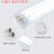 T8灯管LED日光灯全套单管双管支架灯1.2米高亮节能停车场车间灯架 1.2米单管平盖LED20瓦全套