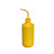 垒固 进口塑料洗瓶 彩色塑料清洗瓶 吹气瓶 弯管弯头冲洗瓶 清安全洗瓶 500ml(红盖）