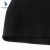 U.S. POLO ASSN.保罗短袖T恤男夏季情侣款白色小T舒适凉感运动上衣 黑色 L-175/92A
