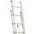 稳耐（werner）延伸梯铝合金梯子D型踏棍两节拉伸梯4.3米-7.6米登高梯电信通信工程工业梯梯D1228-2