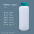 定制加厚密封试剂瓶塑料瓶液体包装样品分装瓶250/500/1000ml毫升 600ML圆瓶_半透明 配青色盖