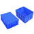 幸蕴(XINGYUN)塑料周转箱 零件物料盒 收纳整理配件箱 胶筐长方形盒子 不带盖640*420*260MM绿色