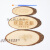 圆木片实木树轮原木片diy年轮木头片手工制作材料手绘画装饰背景 长28-30宽10-12cm