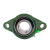 定制外球面轴承菱形座UCFL0100040060700910 UCFL202(内径15mm)孔距76.5