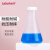 LABSHARK  塑料锥形瓶实验室三角烧瓶广口带刻度PP耐高温摇瓶 塑料锥形瓶 直口带盖 1000ml