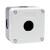 施耐德电气防水按钮盒防尘LAY5sHZ11白色1孔2孔3孔黄色防护控制盒IP65 [LAY5sHZ11] 白色1孔