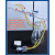 定制化学实验室蒸馏水冷凝器减压蒸馏装置蒸馏冷凝管装置抽水吸水 冷凝循环装置