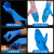 英科医疗（INTCO）一次性手套加厚耐用防水橡胶丁腈手套 L/大码