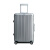 GEKUAI RAM全铝镁合金箱女万向轮金属商务行李箱全铝旅行箱 银色   复古款全铝箱 20英寸
