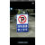 消防通道禁止停车道路安全警示牌户外柱子铝槽铝板反光标牌定制 带抱箍配件蓝色 30x40cm