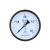 上海仪川压力表储气罐轴向压力表轴向无边压力表Y100Z0-1.6MPa Y-100Z 0-1.6MPa