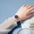 罗西尼（ROSSINI）手表女石英表蓝盘钢带生日礼物送女友国表气质休闲小巧 519916