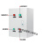 风机水泵控制箱380V 直接按钮启动停止电机控制柜 三相配电箱4KW