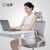 佳奥（JAGO）人体工学腰靠花瓣坐垫办公室呵护腰部椅子垫坐姿矫正塑形座椅粉色