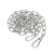 不锈钢金属 不锈钢长环金属 链条金属 不锈钢铁链 直径5mm长5米