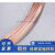 高铜丝铜丝铜丝铜线铜电极丝Cu≥99.9999%科研专用紫铜丝 直径1.4mm/1米
