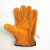 牛皮电焊手套左手单只电焊工专用黄牛皮隔热耐磨防烫劳保防护手套 牛皮手套4只（左手）