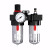 油水分离器BFC2000带自动排水气压调节调压阀气泵过滤气源处理器 BFC2000（不带接头）优质铁罩款