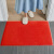 适用于欢迎光临进门地毯迎宾门垫防滑商铺酒店门口地垫商用脚垫定 红色丝圈无字压边 160×280cm(特厚)
