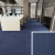 凯柏象KBX 蓝色条纹50x50cm 办公室地毯拼接满铺加厚工程商用方块防火KBX-DE-26