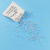 冰禹 硅胶干燥剂 吸湿透明颗粒防潮珠 实验室工业用袋装防潮剂 白色3克(100包) BYS-200