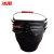 冰禹BYJZ-3568 泥工瓦工泥灰桶 耐磨加厚水泥桶轮胎桶塑料桶 高19口径