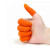 加厚防滑护指 耐磨乳胶手指套 米白色 2.9cmL码 KZS738 米白色2.9cmL码 100只