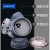 LISM日本重松防工业粉尘口罩u2k面罩原装滤芯电焊打磨船厂煤矿井下用 塑料头戴原装面罩+滤芯4个+200