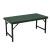 战武神 野战折叠桌 野战餐桌便携式多功能折叠桌 钢制1.2*0.6m 军绿色