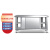 蓓尔蓝BY2409 商用不锈钢工作台厨房操作台工具柜 150*80*80单通组装款